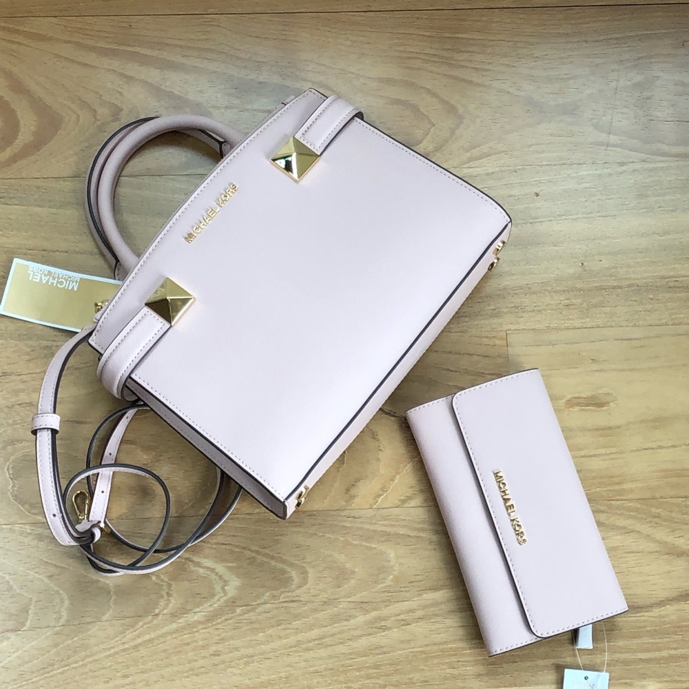 Michael kors small Karla handbag&wallet blossom - Picture 5 of 8